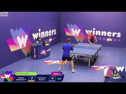 Winners League  12.04.21 Zaitsev Aleksandr P. - Tveritinov Roman  11:00