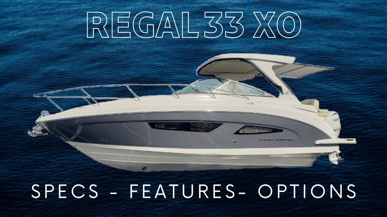 Cabin Boat With Outboards - 2023 Regal 33 XO Walkthrough Review