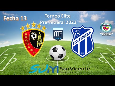 Real Sociedad vs. FC Ezeiza - Fecha 13 – Torneo Elite Pre Federal 2023