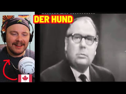 Canadian Reacts to German Entertainer Heinz Erhardt - The Dog