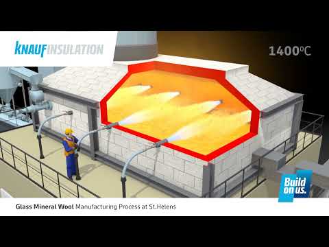 Knauf Insulation - Glass Mineral Wool Production Process, St. Helens