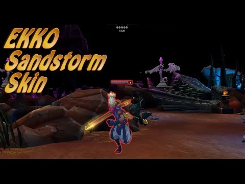 Ekko Sandstorm Skin- Spotlight- League of Legends