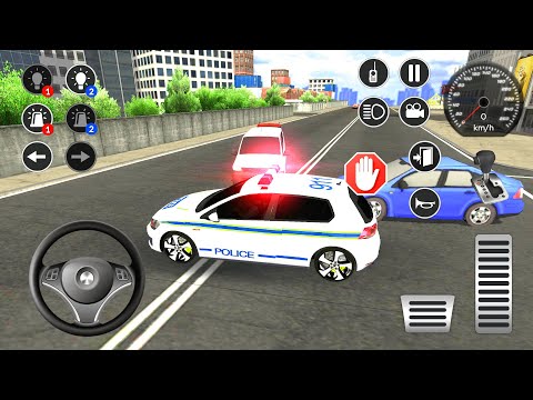 Real police car driving simulator 2021 #1 | police car game android gameplay