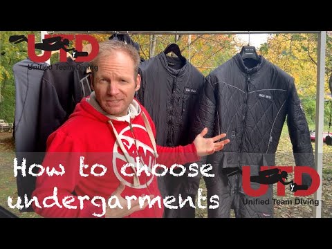 How to choose undergarments for diving