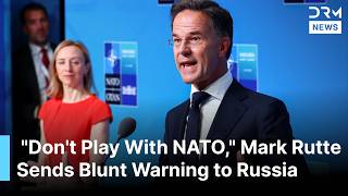 FULL REMARKS: NATO's Rutte Says Alliance Will Defend Every Inch, Warns Russia & Backs Ukraine | AC1B