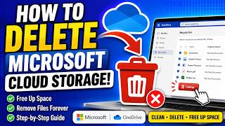 How To Delete Microsoft Cloud Storage (2026)