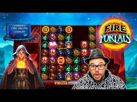 MORENO SLOT ONLINE  - Una partita alla FIRE PORTALS 🔥🎰 con Acquisti BONUS 🤑