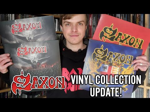 Collection Update! Ep: 82 "The Mighty" Saxon Vinyl hoard! (Heavy Metal/ NWOBHM)