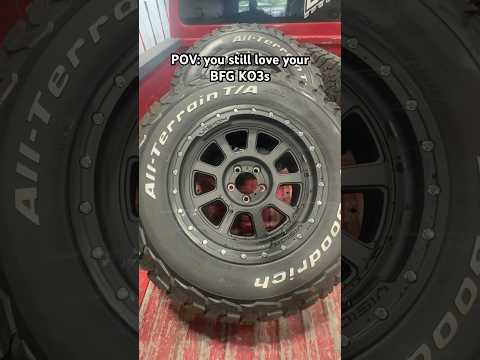 BFG KO3s are still one of my favorite tires on the market! #BFG #KO3 #fordranger