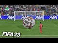 FIFA 23 but the Ball is HUGE!!