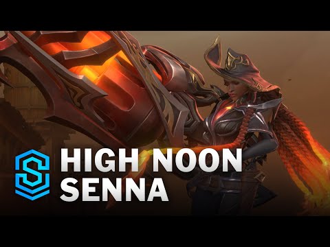 High Noon Senna Wild Rift Skin Spotlight