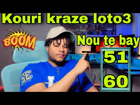 Boul Cho ki probab 25 janvier 2026 Bngo:51,60 kouri jwe loto3 chif direk biw Show9 Elton tv