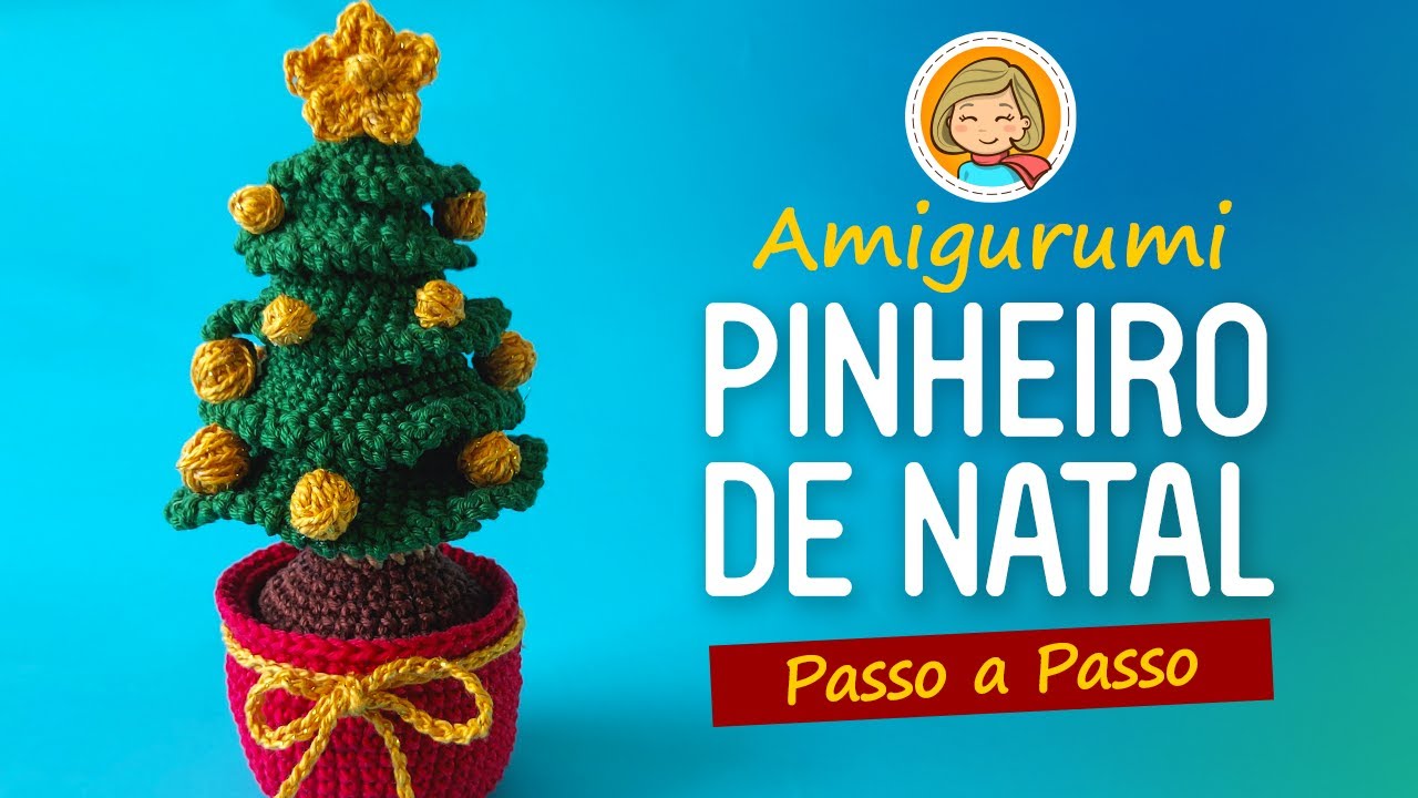 Árvore de Natal em Crochê - Amigurumi Passo a Passo