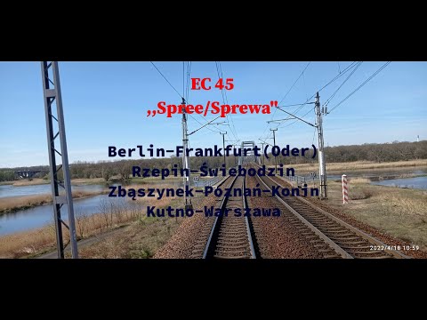 Berlin Gesundbrunnen-Warszawa Wschodnia I EC 45 ,,Spree/Sprewa" I 5 370 007 1251 I 18.04.2022