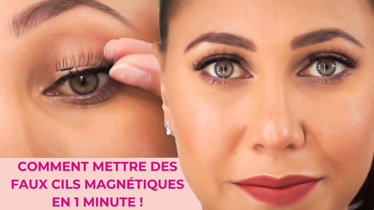 Faux cils magnétiques : comment les mettre vraiment facilement !