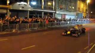 preview picture of video 'Red Bull Racing F1 car - D.C David Coulthart in Belfast'