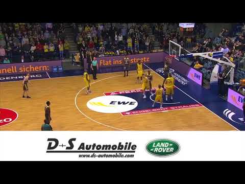 Die Highlights der MHP RIESEN gegen die EWE Baskets Oldenburg