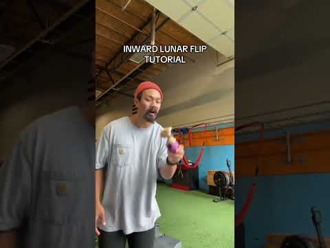 Inward lunar flip tutorial #kendama