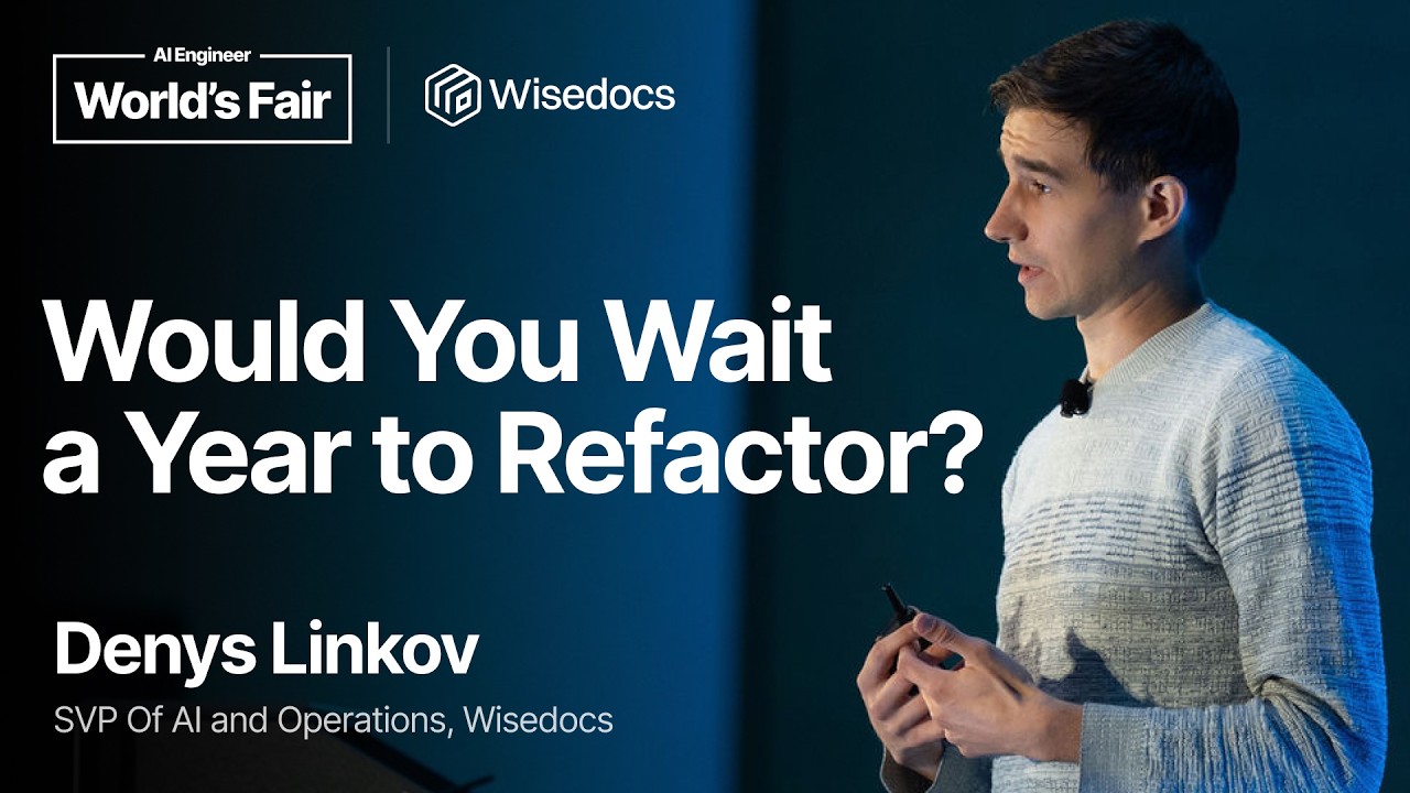 WiseDocs Refactor: AI Coding Agents and Tech Debt - AI Engineer