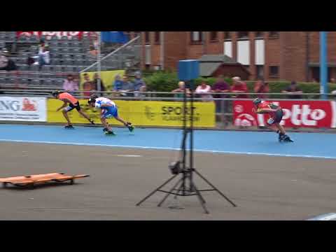 500m series junior men 3 (European Championships Inline Skating 2018)