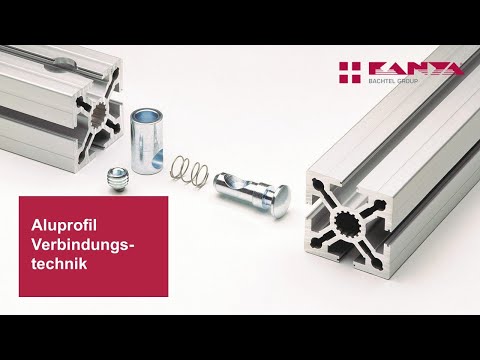 Wie Aluminium Profile verbinden?