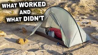 My “Nearly Perfect” Backpacking Gear List (What Worked + What Didn’t)