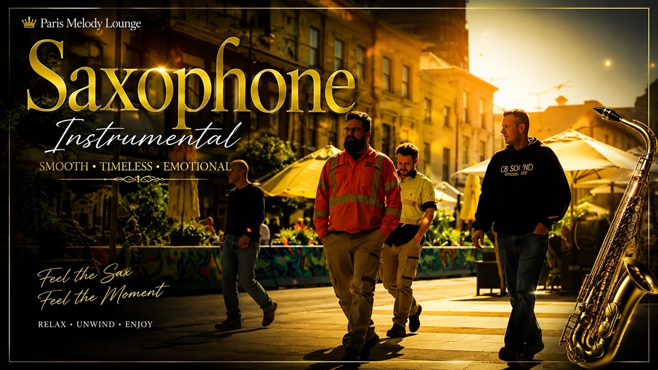 Golden Evening Saxophone 🌅 Smooth Romantic Instrumentals