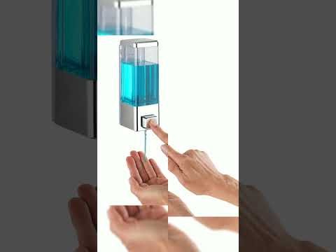 Ss push button soap dispenser