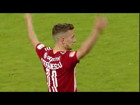 Gol FABULOS marcat în finala Cupei României. Ștefănescu a prins torpila anului