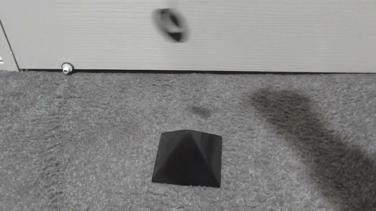 The Shungite Pyramid Field moves through walls