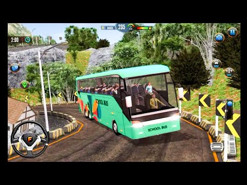 Real School Bus Driving - Offroad Bus Driver 2019 Android Gameplay HD