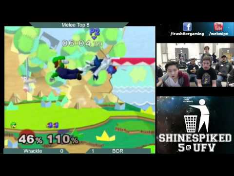 Wrackle (Falco, Fox) vs Bor (Luigi) @ Shinespiked 5