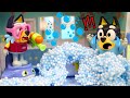 Uh Oh Bluey Accidentally Blocks The Toilet