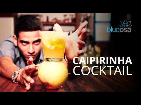 Blue Osa Drink Series: Caipirinha Cocktail