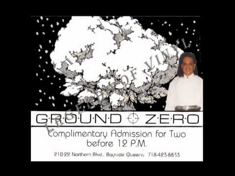Legends of Vinyl Presents Luis Mario DJ At Ground Zero - New York - 04 18 87