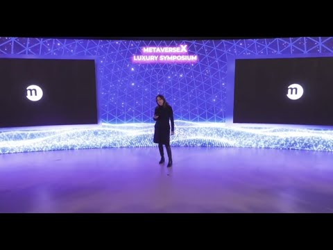 Stefania Valenti, Istituto Marangoni Managing Director, @Metaverse X Luxury Symposium event