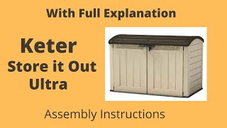 Full Assembly: Keter Store It Out ULTRA