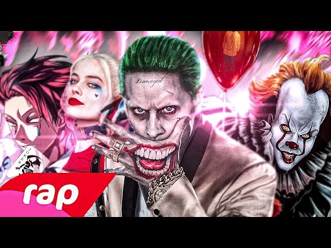 REEDITADO  - Rap do Coringa, Arlequina, Hisoka e Pennywise - Circo Dos Horrores 2 - 7 Minutoz