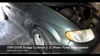 How to Replace the Water Pump in a Dodge Caravan
