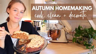 A cozy fall day making home feel warm again