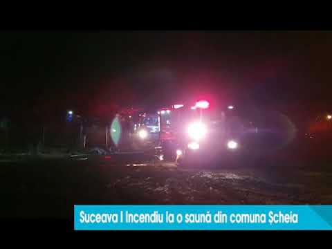 Suceava | Incendiu la o saună din comuna Șcheia