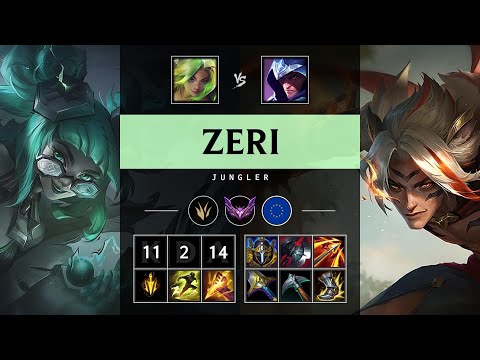 Zeri Jungle vs Talon - EUW Master Patch 25.20