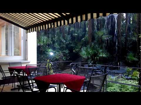 Shower @ Continental Parkhotel (Lugano) Bar Terrace  * 06-06-2017