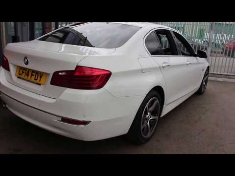 BMW 520D LUXURY Finished In Alpine White At Rix Motor Company