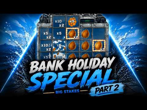Thumbnail for video: Big Stakes Bank Holiday Slots Special - Part 2