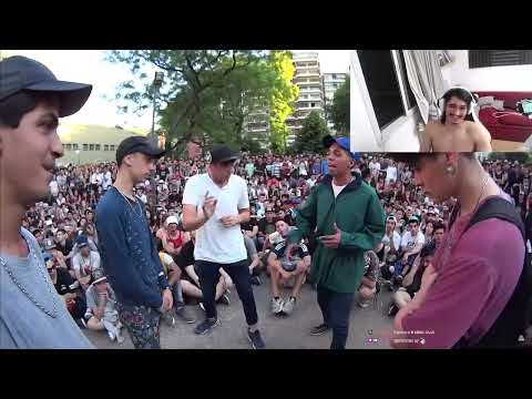 REACCION - AFRITO vs LIT KILLAH vs MAMBA vs CHIKI