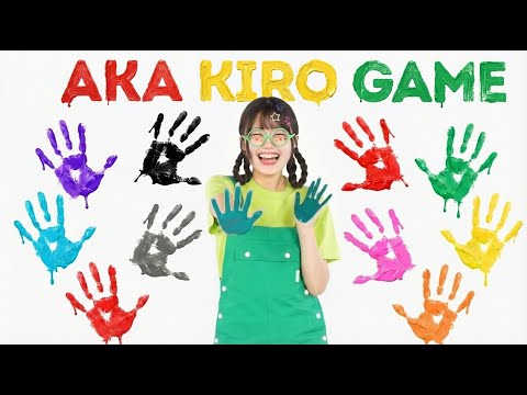 AKA! KIRO! AKA! SHIRO! AO! KIRO! | VIRAL TREND! Color Mixing | immersive interactive