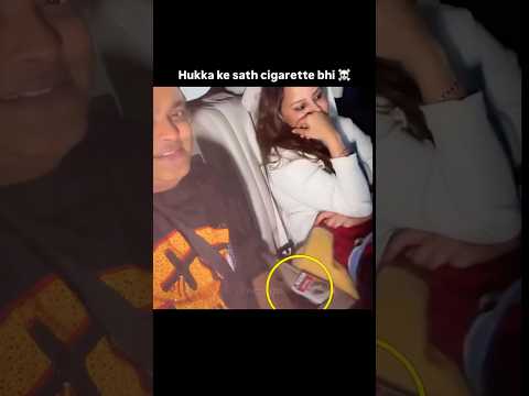 MS Dhoni & his wife spotted with cigarettes🤯 #msdhoni #thala #indiancricketer #shorts #ipl