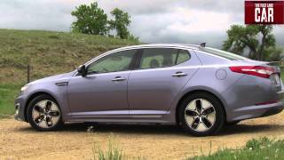 2013 KIA Optima Hybrid Drive & Review