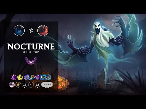 Nocturne Top vs Aatrox - NA Master Patch 12.15